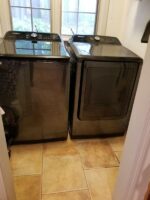 7.4 cu. ft. Capacity Gas Dryer with Sensor Dry in Brushed Black - Image 5