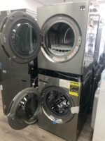 STUDIO Single Unit Front Load WashTower with Center Control 5.0 cu. ft. Washer and 7.4 cu. ft. Electric Dryer - Image 3