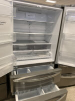 22 cu ft. Smart Counter Depth Double Freezer Refrigerator - Image 3