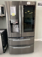 28 cu ft. Smart InstaView Door-in-Door Double Freezer Refrigerator with Craft Ice - Image 2