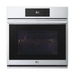 LG STUDIO 4.7 cu. ft. Smart  InstaView Electric Single Built-In Wall Oven with Air Fry & Steam Sous Vide